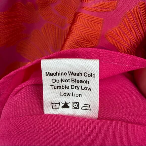 Tuckernuck Red Fil Coupe Floral Palmerston Dress in red Size M - Picture 10 of 12